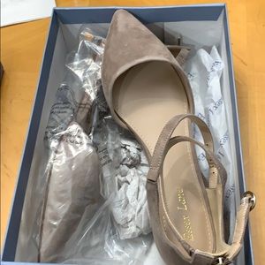 Essex Lane suede flat New In Box never worn